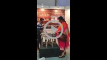 Kamaljit Explaining the Art