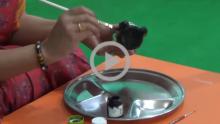 Tribal Lady Bottle Craft - Nagpur, Maharashtra - Part 2
