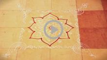 Stop Animation Hridaya Kamalam kolam